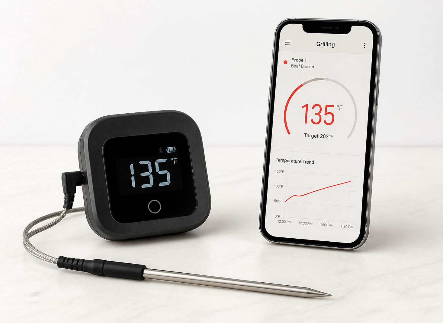 iGrill - Grilling food thermometer Bluetooth App